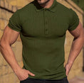 slim-fit polo shirt | mercerized cotton fabric | breathable short-sleeve shirt | energy saving