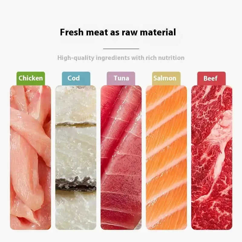 Cat Strip Kittens Nutrition Fat Hair Chin Wet Food Package Pet Cat Snacks Meifu Market