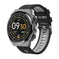 2-in-1 Bluetooth Earbuds Smartwatch - Heart Rate Monitor with Wireless Calling & Fitness Tracking Black Steel Belts - reve...