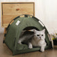 Cat Tent Cooling Mat Dog House Pet Sofa Camping Dog Bed With Cushion For Dog Kennel Indoor Cat Nest Cat Bed Pets Products Meifu Market