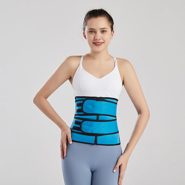 Tummy Sweat Shapewear Bodysuits Women Waist Trainer Slimming 2-3 Belts Workout Shaper Corset Meifu Market