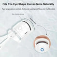 rechargeable heated eyelash curler | waterproof eyelash curler | portable electric lash curler | energy saving