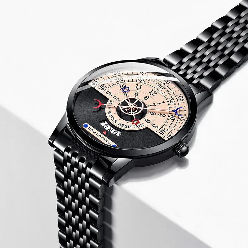 sapphire crystal glass | 50m water resistant | everyday wear timepiece | ultrasonic cleaning