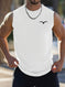 Mens Fashionable Casual Printed Sleeveless Vest 2XL - complete package contents
