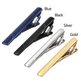 stainless-steel tie clip | gold metal tie bar | crystal tie pin for men | ultrasonic cleaning