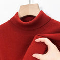 non-scratch merino wool | thermal turtleneck sweater | heavyweight knit sweater | ultrasonic cleaning