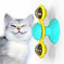 automatic rotating cat toy | interactive cat scratcher | dental cleaning cat toy | energy saving