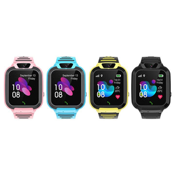 2G Kids Smart Watch SOS Call LBS Tracker Location Sim Card Kid Watch Camera Voice Chat IP68 Waterproof Smartwatch For Children - Meifu Market