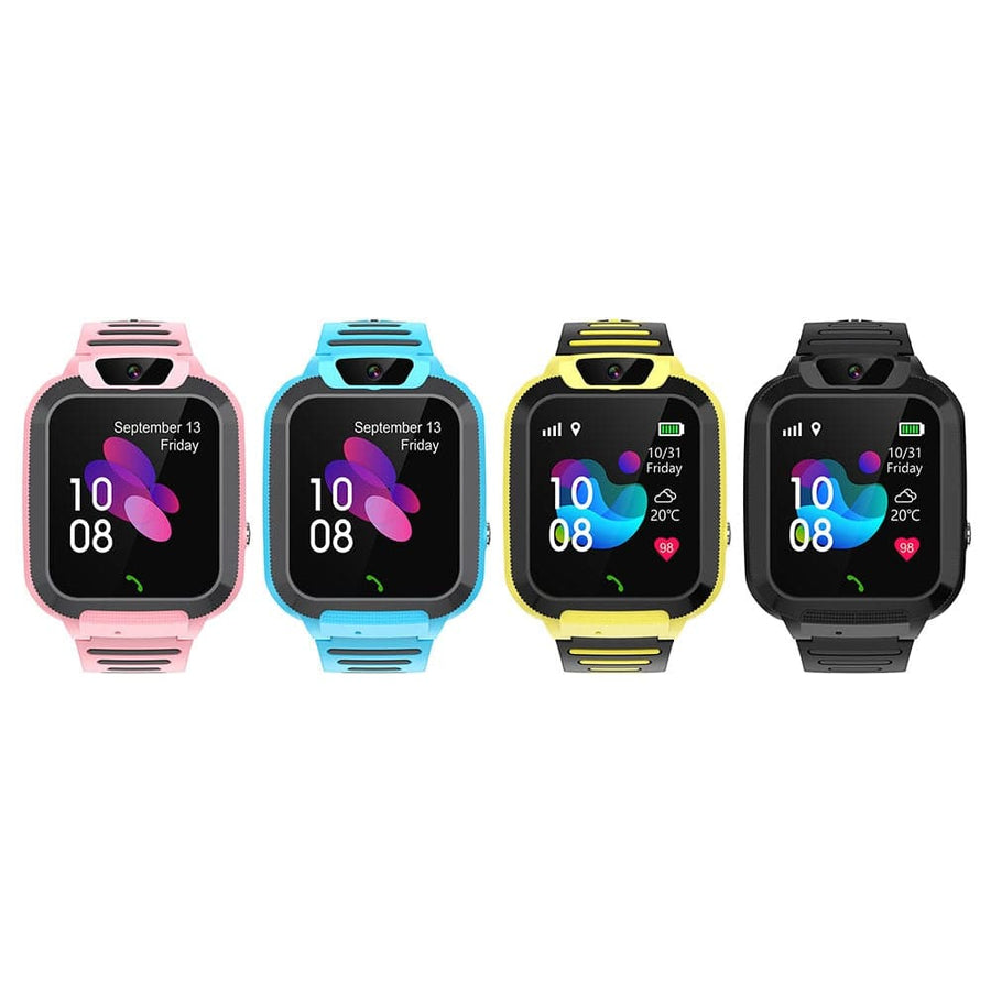 2G Kids Smart Watch SOS Call LBS Tracker Location Sim Card Kid Watch Camera Voice Chat IP68 Waterproof Smartwatch For Children - Meifu Market