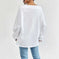 Women's Loose Casual Drawstring Off-the-shoulder Off-shoulder Top Meifu Market