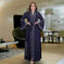 long-sleeve abaya dress | breathable cotton fabric | plus size prayer gown | ultrasonic cleaning