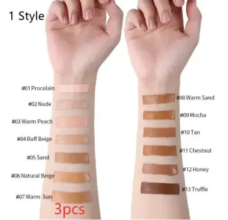 oil-free liquid foundation | long-lasting matte foundation | full coverage concealer | energy saving