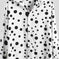 A Casual And Versatile Long-sleeved Shirt With Polka Dot Prints For Teenagers And Men - close-up detail (material: cotton...