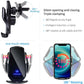 30W Car Wireless Charger Automatic Magnetic Chargers Mount Phone Holder Air Vent for iPhone 14 13 12 11 8 Samsung Fast Charging - Meifu Market