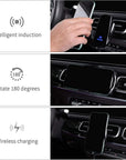 30W Car Wireless Charger Automatic Magnetic Chargers Mount Phone Holder Air Vent for iPhone 14 13 12 11 8 Samsung Fast Charging - Meifu Market