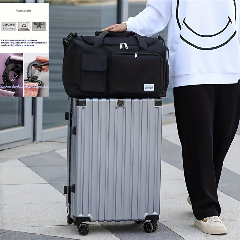 large capacity duffle bag | waterproof travel bag | lightweight gym bag | ultrasonic cleaning