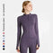 quick-dry yoga jacket | slim fit workout jacket | moisture wicking sports top | energy saving