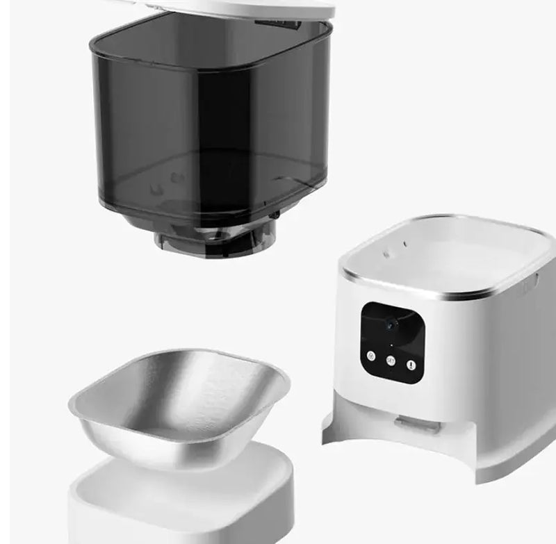 Pet Automatic Feeder Large Capacity Smart Voice Recorder APP Control Timer Feeding Cat Dog Food Dispenser With WiFi Pet Bo Meifu Market