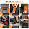 Portable Small Dog Car Seat Dog Booster Seat For Car With Clip-On Safety Leash Perfect For Small Pets Pet Products Orange ...