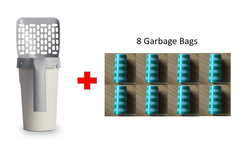 Storage Box Integrated Lazy Cat Litter Shovel Set Meifu Market