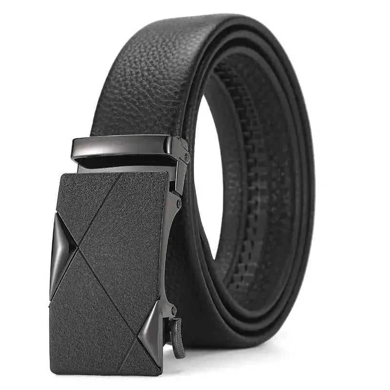 Genuine Leather Automatic Pure Leather Belt Boys Style 10 - available style options