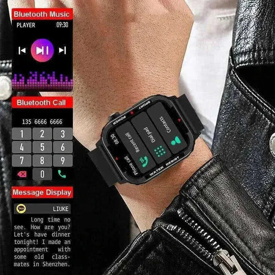 Bluetooth Sports Smartwatch Blood Pressure Blood Oxygen Monitoring - Meifu Market