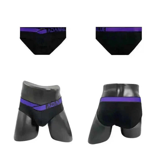 laser gradient mens underwear | moisture-wicking briefs for men | breathable microfiber boxer briefs | energy saving