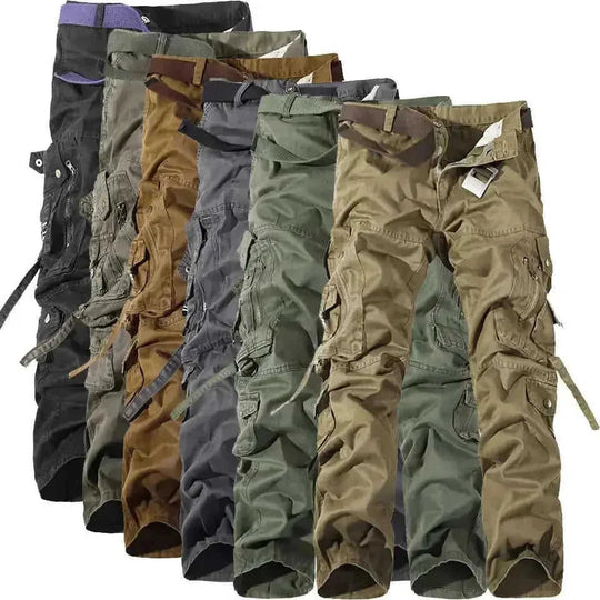 durable ripstop fabric work pants | outdoor hiking cargo pants for men | waterproof cargo pants for camping | energy saving