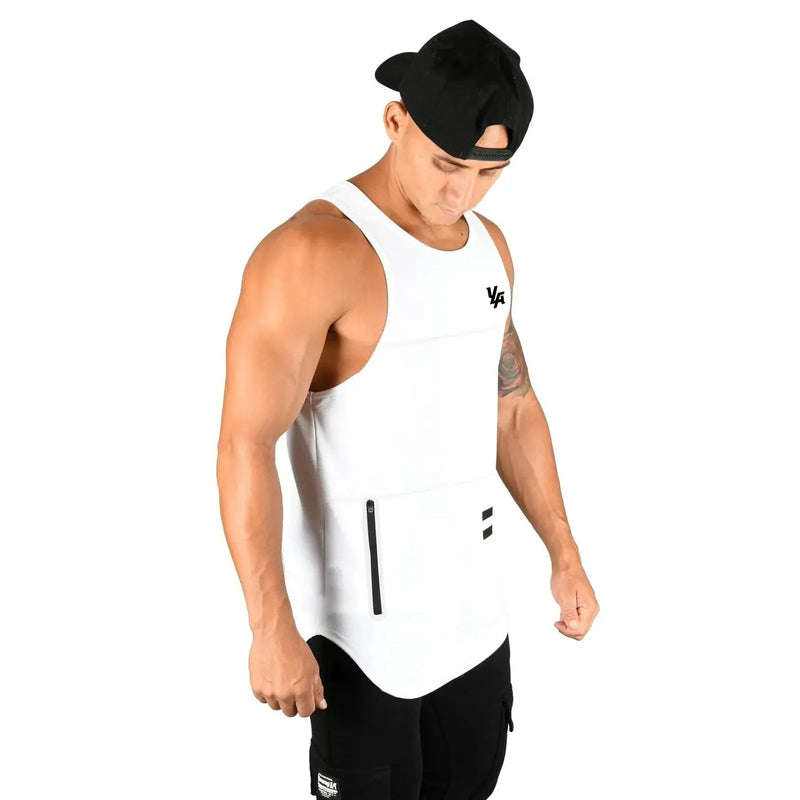 lightweight cotton vest | breathable summer vest | casual mens vest | energy saving
