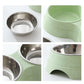 Double Pet Bowls Dog Food Water Feeder Stainless Steel Pet Drinking Dish Feeder Cat Puppy Feeding Supplies Small Dog Accessories Meifu Market