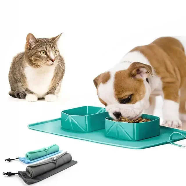 Pet Bowl Silicone Folding Pet Bowl Meifu Market
