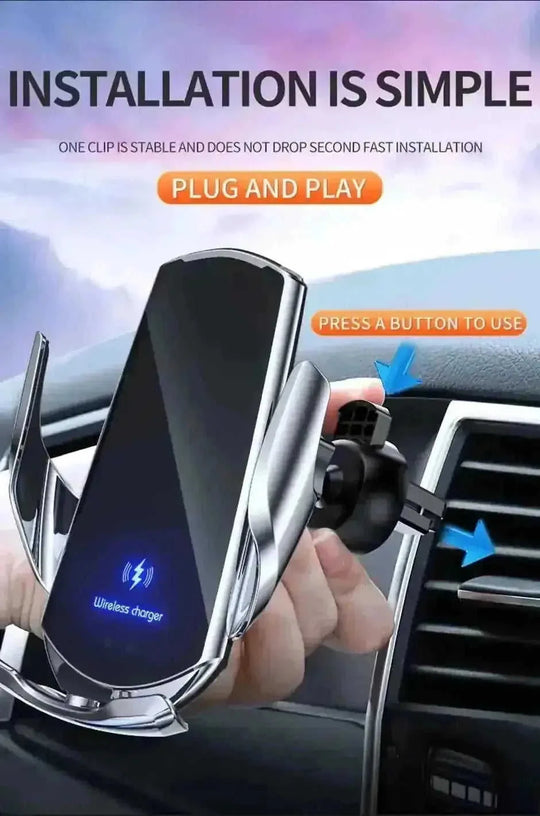 30W Wireless Car Charger - Magnetic Mount Phone Holder for iPhone & Samsung - view 24