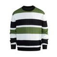 lightweight cotton blend pullover | striped long sleeve sweater | mens casual striped sweater | ultrasonic cleaning