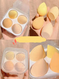 makeup sponge organizer | reusable silicone egg case | waterproof cosmetic storage | ultrasonic cleaning