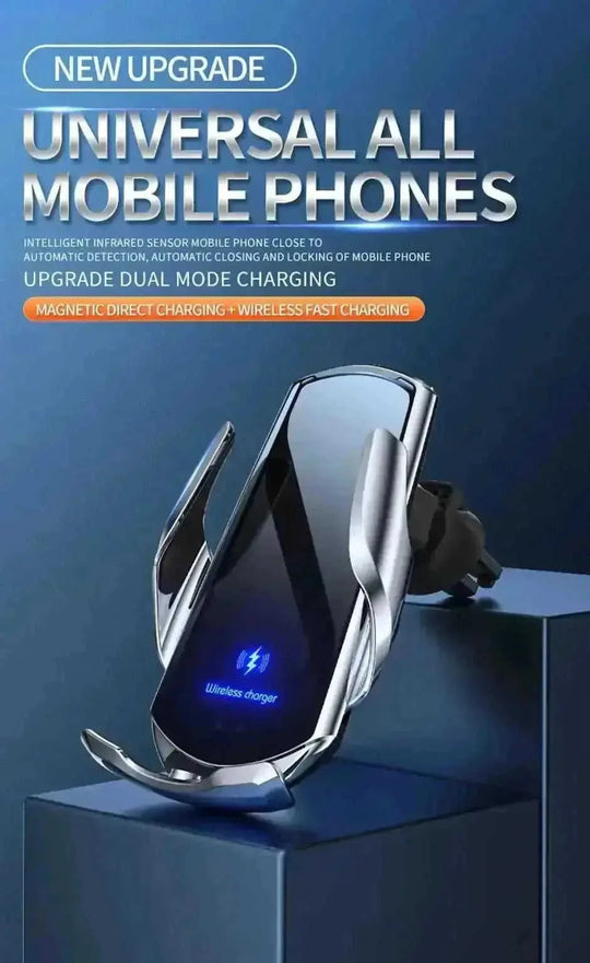 30W Wireless Car Charger - Magnetic Mount Phone Holder for iPhone & Samsung - view 12