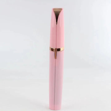 Electric Eyebrow Trimmer - Painless Flawless Brows Hair Remover with LED Light