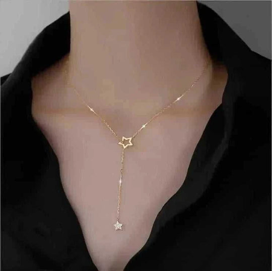 sterling silver star necklace | celestial jewelry for women | personalized zodiac necklace | energy saving