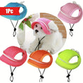 adjustable pet sun hat | uv protection for dogs | sun hat for cats | energy saving