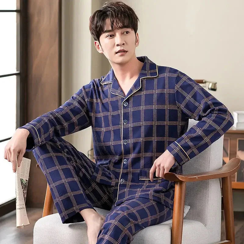 Cardigan Can Be Worn Outside Dad Wear Homewear Suit - Meifu Market