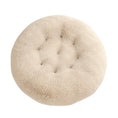 Round Pet Mat Dog Bed Plush Warm Sleep Dog Bed Cathouse Doghouse Meifu Market