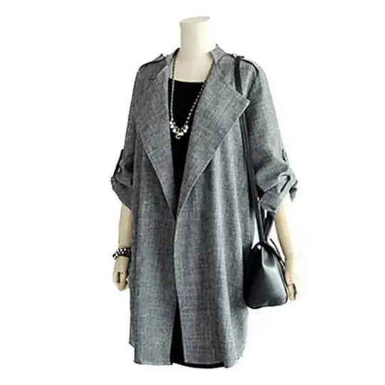 waterproof trench coat | wool blend cardigan | longline coat women | ultrasonic cleaning