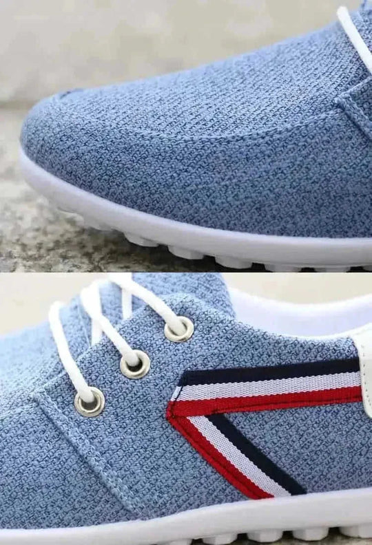 breathable canvas shoes | lightweight casual footwear | flexible soft sole shoes | ultrasonic cleaning