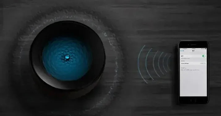 500ml large capacity humidifier | wood grain finish night light | bedroom sleep aid relaxation | energy saving