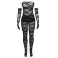 lace tube top for women | high waist body stocking | tight long pants suit | energy saving
