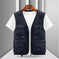 large capacity vest | waterproof nylon material | multiple storage pockets | ultrasonic cleaning