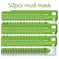 50pcs Japan Sakura Clay Mask for Face Deeply Cleansing Moisturizing Oil-Control Anti-Aging Wrinkle Pink Mud Mask Facial...
