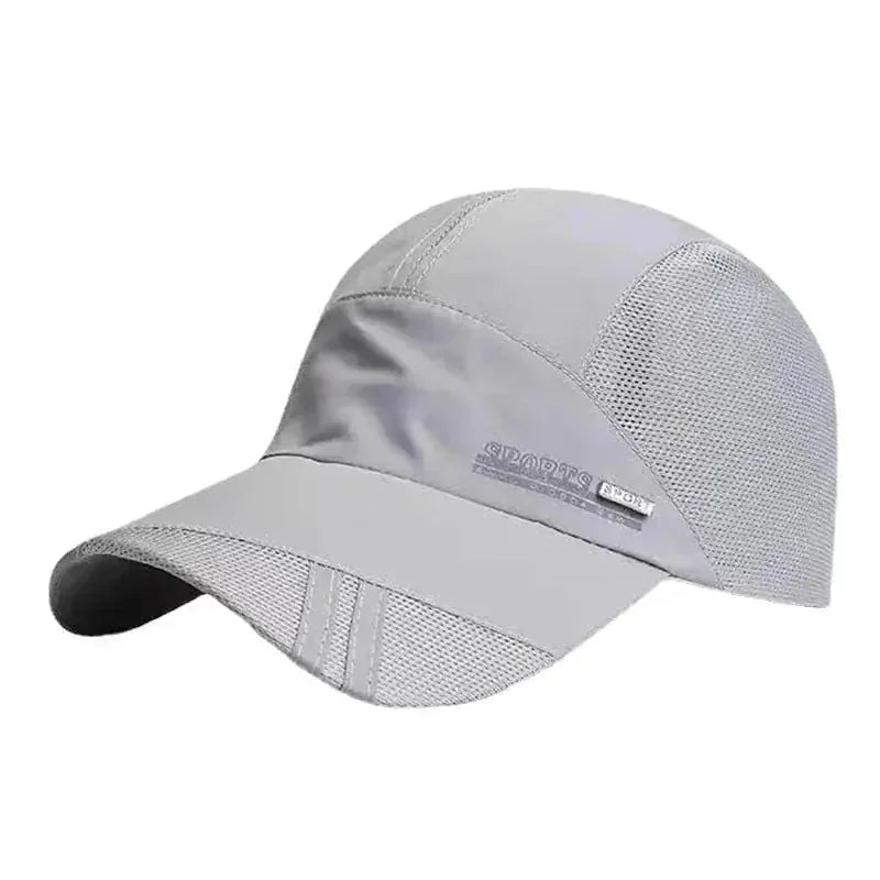 quick-dry sun hat | breathable mesh baseball cap | uv protection outdoor hat | ultrasonic cleaning