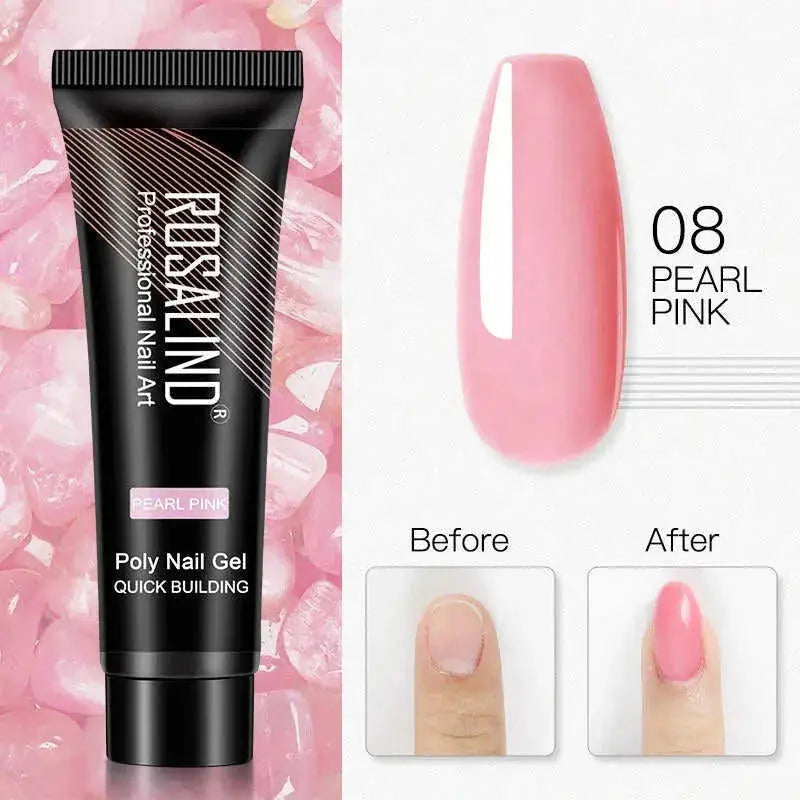 uv gel nail glue | 15ml nail extension glue | crystal clear nail adhesive | energy saving
