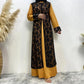 lace abaya robe for women | chiffon maxi dress with embroidery | breathable fabric for hot weather | ultrasonic cleaning