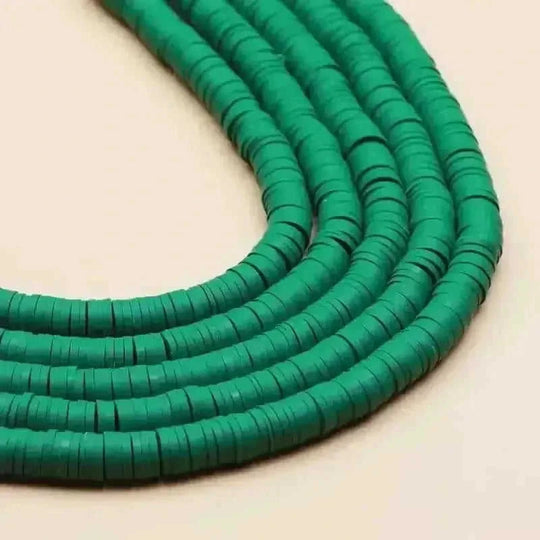 gold plated polymer clay beads | 12mm round flat beads | diy earring charms for crafting | energy saving